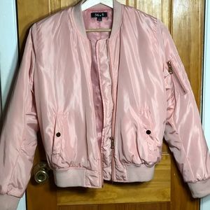 Pink Bomber Jacket
